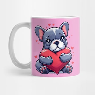 Cute Frenchie Valentines Day Love Mug